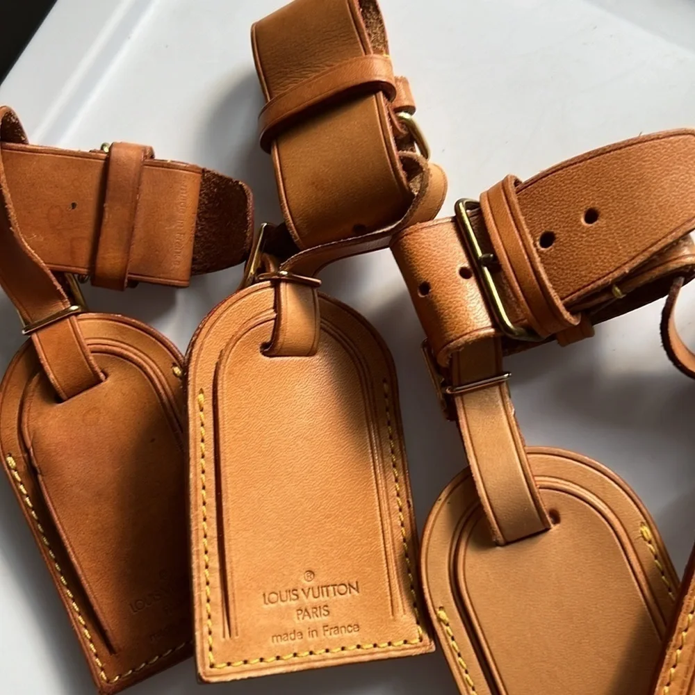 Louis Vuitton Malletier Luggage Tag and Poignet Set PRICE IS FOR 1 - Picture 2 of 5